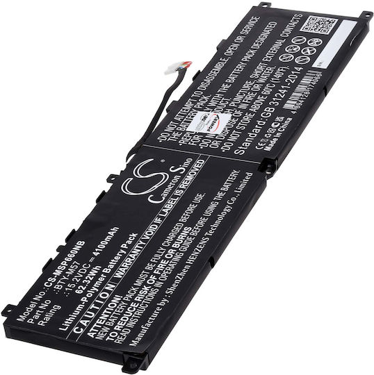 Kompatible Laptop-Batterie für MSI MSI GP66 GP76 Leopard 10UG mit 4100mAh