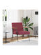 Armchair Red 59x75x78cm