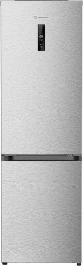 Morris Combină frigorifică 346lt Total NoFrost Î195xL60xA65.8cm. Inox T73344DBN