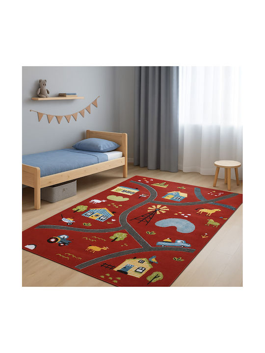 Saray Home Kids Synthetic Rug Farm Adventure 133x170cm