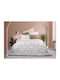Dimcol Duvet Cover Cotton Single 160x240 Myrto 352 Beige