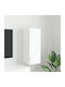 Wall Living Room Cabinet made of Particle Board Bright White 30x31x80cm