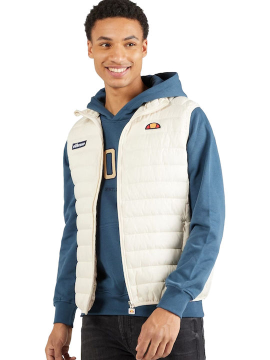 Bardy Sleeveless Athletic Jacket Ecru