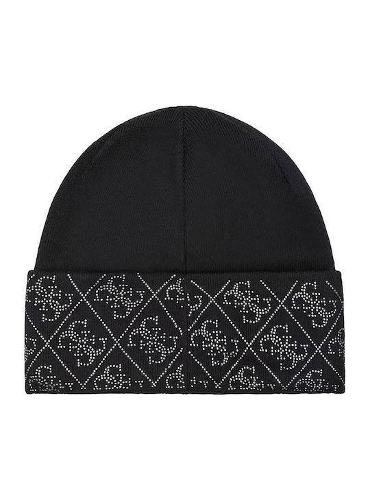 Beanie Beanie Knitted in Black color