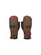 Volcom Stay Dry Mittens Men's Ski & Snowboard Gloves with Gore-Tex Brown