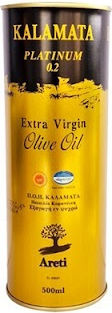 Extra Virgin Olive Oil Platinum 0.2 500ml in a Metallic Container