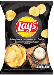 Tasty Snacks Lay's Πατατάκια Chips Sour Cream &...