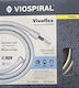 Viospiral 00-0368/k Σπιράλ Αυξομειούμενο Antitwist 175-220 Cm Χρωμέ