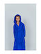 Belotex Παιδικό Μπουρνούζι Dark Blue mit Kapuze