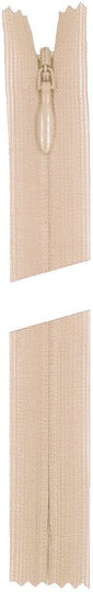 YKK Ecru Plastic Zipper Sewing Supply 20cm