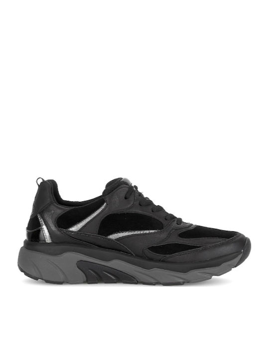 Gabor Damen Anatomisch Sneakers Schwarz