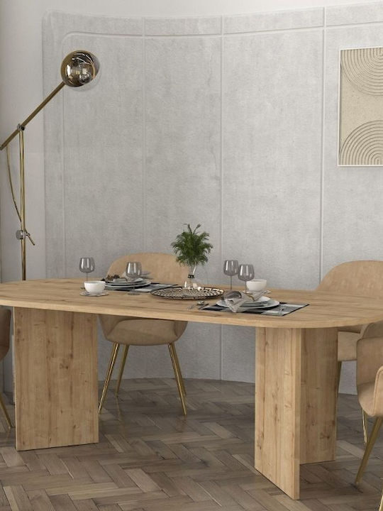 Cortado Masă Sala de mese Sapphire Oak 200x90x74buc