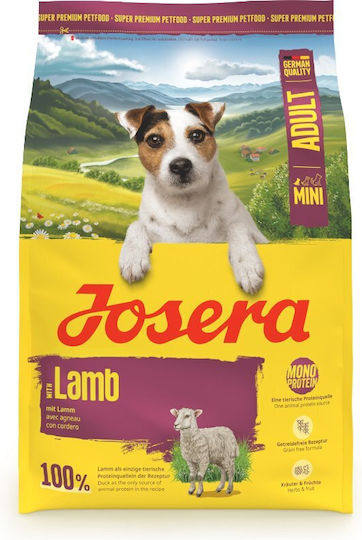 10kg Dry Food for Adult Small Breed Dogs with Lamb