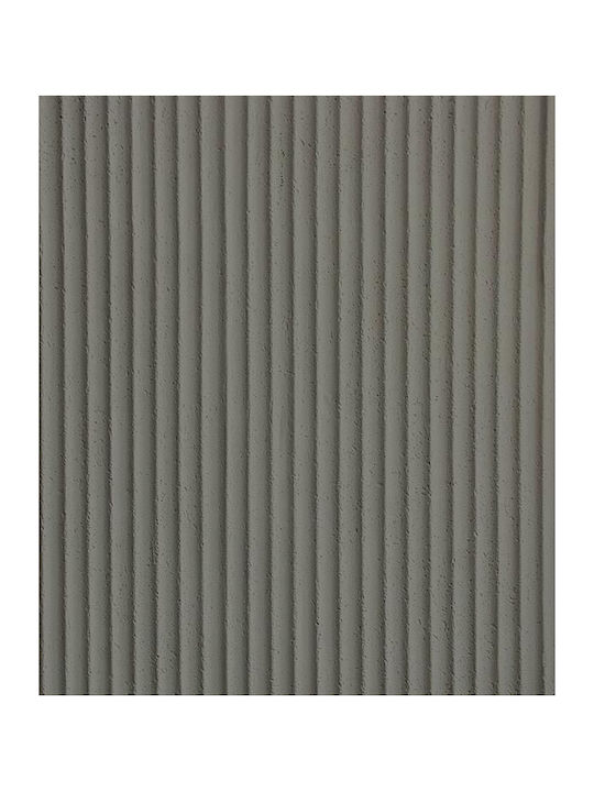 3D Πάνελ Τοίχου με Κόλλα Γκρι 60x120εκ.