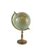 Earth Globe Wooden Stand Green-brown 18×31 Cm