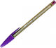 BIC Colors Stift Kugelschreiber Flieder mit Flieder Tinte