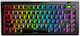 Glorious PC Gaming Race GMMK 3 Fără fir Gaming Tastatură Mecanică 75% cu Glorious Fox comutatoare și iluminare RGB (Engleză US)