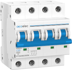 Aca Automatic Circuit Breaker Four-pole AC DY02060350N