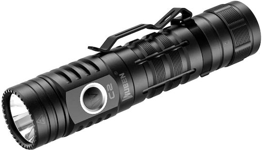 Wuben Επαναφορτιζόμενος Φακός LED IP68 με Μέγιστη Φωτεινότητα 2000lm