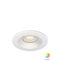 Braytron Recessed Spot with Integrated LED and Warm White Light White 1pcs