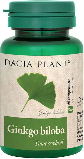 Ginkgo Biloba 100mg 60 Comprimate Dacia Plant