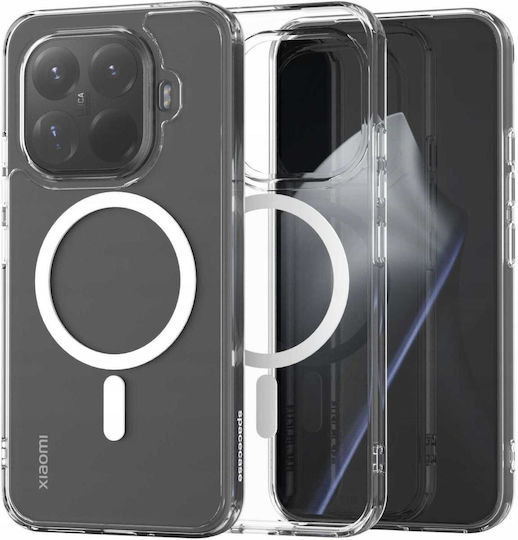 Spacecase Clear Magsafe Задна корица Пластмаса Прозрачен (Xiaomi 15T Pro)