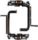 iPhone 13 Pro Max Lightning Handykabel Flex Anschluss zum Aufladen + Audio Port Gold 3p