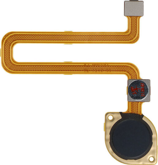 Αισθητήρας Δακτυλικού Fingerprint Sensor Flex Cable Xiaomi Redmi 9c Black