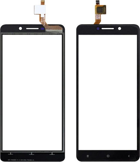 Oukitel Οθόνη με Μηχανισμό Αφής για C10 (Μαύρο)