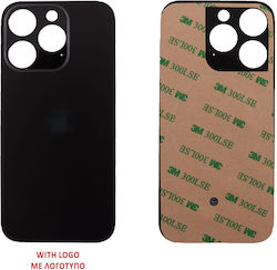 Iphone 14 Pro Battery Cover + 3m Sticker Black 3p Iphone 14 Pro Battery Cover + 3m Sticker Black 3p