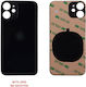 Iphone 12 Mini Battery Cover + 3m Sticker Black 3p