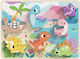Wooden Kids Peg Puzzle 8pcs Tooky Toys