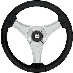 Tavolara B S Steering Wheel Black Chrome
