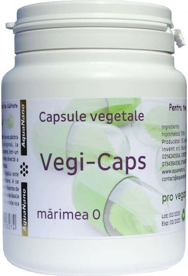 Vegi-caps Empty Vegetable Capsules 150pcs Aghoras