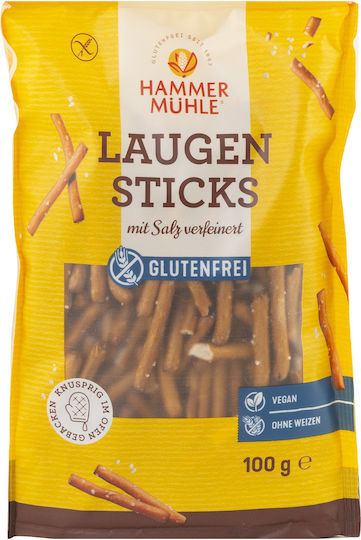 Hammermühle Pretzel with with 60% Cacao and Salt Gluten Free 100gr