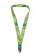 Μπρελόκ Λουράκι Λαιμού Badboy Logo Trn Lanyard Green Yellow