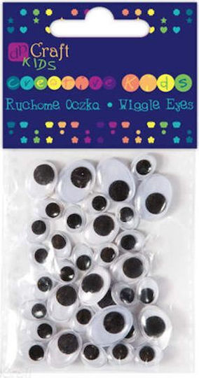 Moving Oval Eyes Mix 36 Pieces Uniw