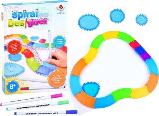 Set De Desen Spirograf Spirale Creative Ajutor Pentru Desen Ta0080 Edukamp