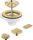 Grohe Siphon Spülbecken Gold