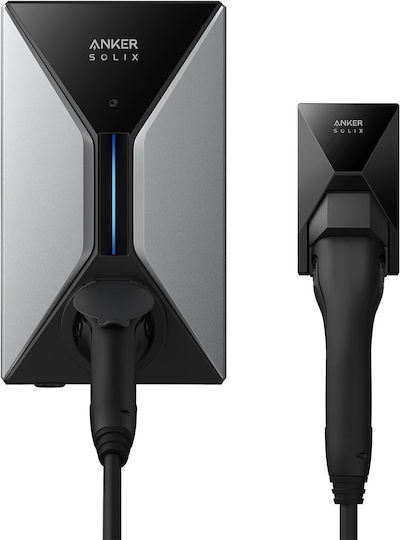 Anker Solix V1 Wall Mounted 22kW Charging Station with Built-in Cable Type 2