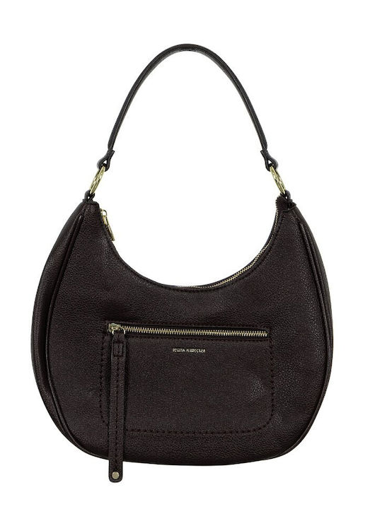 Cavalieri Damentasche Schultertasche Braun