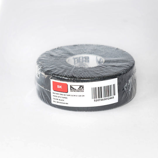 Bad Boy Adhesive Sport Tape 1.25cm x 13.7m Black