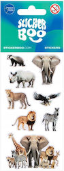 Wild Animal Stickers 66x126 S-boo Pbh120/1800