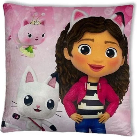 Gabby's Dollhouse Kids Throw Pillow 38x38cm