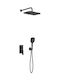 KFA Built-in Faucet Mixer for Shower Black 5907571452854
