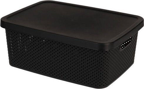 Plastic Storage Box with Lid 13lt
