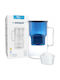 Wessper Crystal Jug with 1 Replacement Filter 2500ml