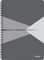 Leitz Notebook A4 90 Sheets Grey