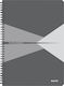 Leitz Notebook Office Card Σημειωματάριο Α4 Γκρι