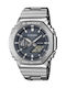Casio Дигитален Мъжки Часовник На Батерия със Сребриста Метална Гривна
